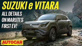 Suzuki e Vitara - The electric Maruti SUV gunning for the Curvv EV, Creta EV & BE 6e | Autocar India
