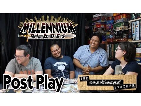 Millennium Blades - A Postplay presented by The Cardboard Stacker