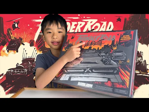 Thunder Road Vendetta Strategy Board Game Unboxing | Restoration Games