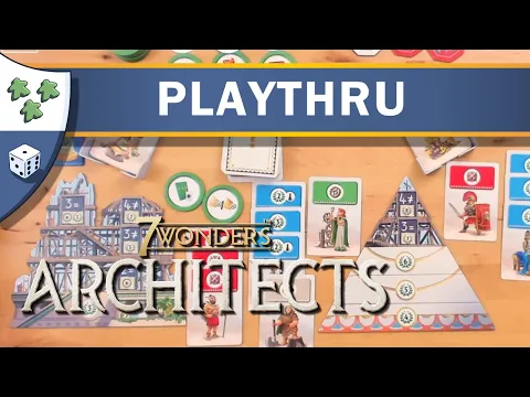 7 Wonders Architects Playthru and Giveaway