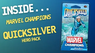 MARVEL CHAMPIONS Quicksilver Hero Pack | Inside #60
