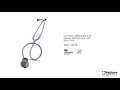 3M™ Littmann® Lightweight II S.E. Stethoskope, 2454, hellblauer Schlauch, 70 cm, 1 Stück video