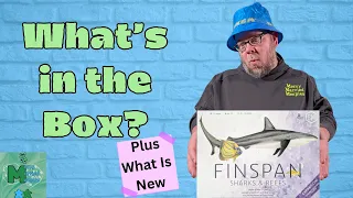 Finspan: Sharks and Reefs Expansion - Unboxing & What’s New