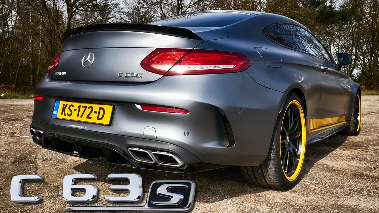 MERCEDES AMG C63 S AMG Performance Exhaust LOUD! by AutoTopNL