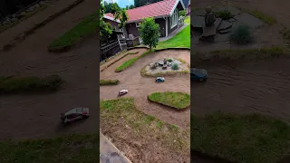 Backyard RC Rally Course! 🚗 #rc #cars #garden