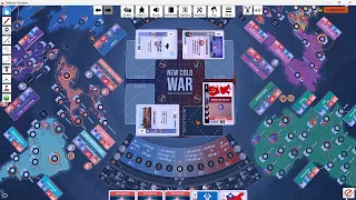 New Cold War solitaire example of play