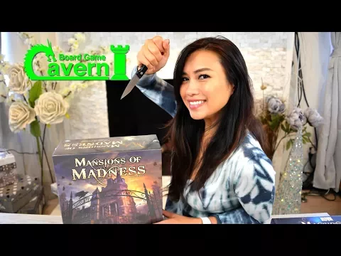 Board Game Cavern unboxes "Mansions of Madness, 2nd Edition!"