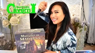 Board Game Cavern unboxes "Mansions of Madness, 2nd Edition!"