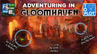 Adventuring in Gloomhaven - A Story Tiles Review