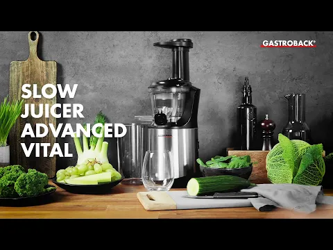 Video zu Gastroback Slow Juicer Advanced Vital (40145)