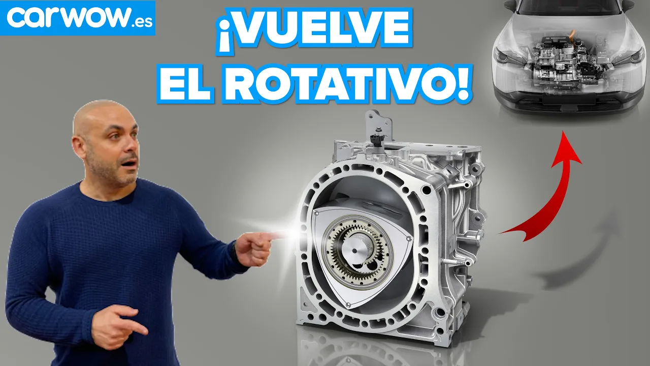 ¡ VUELVE EL MOTOR ROTATIVO DE MAZDA en 2023! AHORA COMO GENERADOR ELÉCTRICO (toda la info)