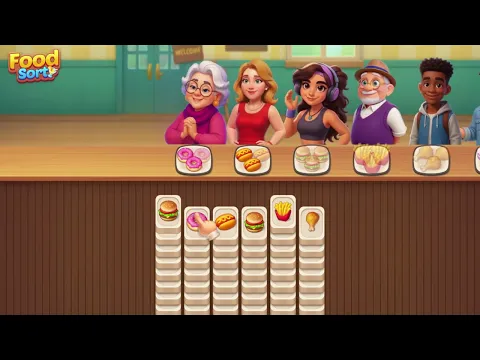 Vídeo de Ordena Comida: Puzzle