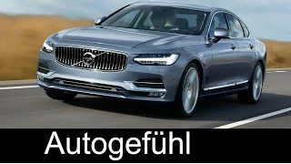 Volvo S90 World Premiere first Exterior/Interior 2016 all-new Neuer - Autogefühl