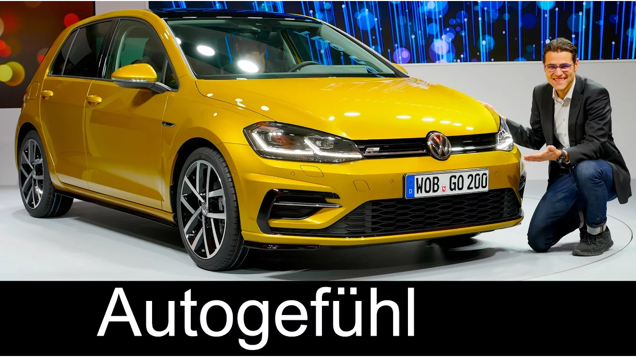 VW Volkswagen Golf 7 Facelift R-Line GTI GTE Variant REVIEW reveal 2018/2017