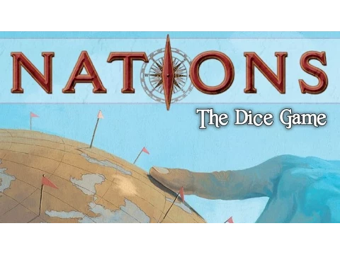 Nations: The Dice Game - Board Game Playthrough