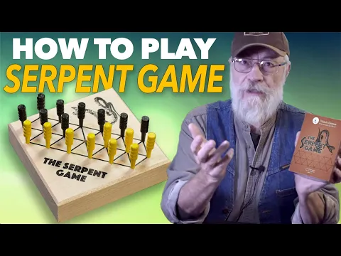 "The Serpent Game" is a 500-year-old board game from the Zuni tribe of the American Southwest.