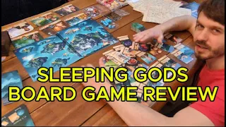 THE GREATEST JOURNEY YOU'LL EVER BE ON | SLEEPING GODS BOARD GAME REVIEW