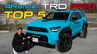 5 Reasons the 2026 4Runner TRD Pro Might Be the Best Off-Road SUV Toyota Has Ever Built