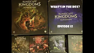 What's In the box? Ep52 Runescape Kingdoms Unboxing Deluxe All In Kickstarter Pledge