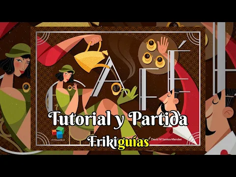 Café - Maldito Games - Tutorial y Partida