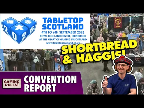 Gaming Rules at Tabletop Scotland 2026