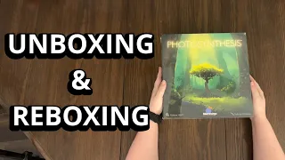 Photosynthesis - Family Board Game Unboxing & Reboxing With Assembly - What's in the Box?