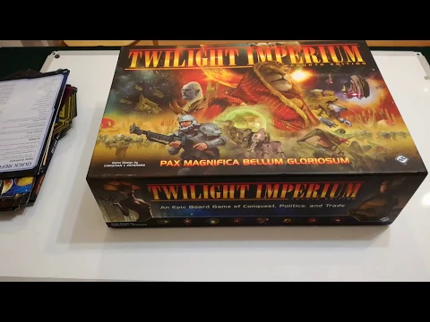 Обзор игры Twilight Imperium 4. (Сумерки Империи 4).Часть 1. Выбор рас