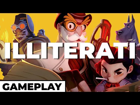 Illiterati - A fast-paced Cooperative Word Game - Gameplay