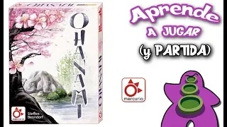 Español -  Ohanami - Cómo jugar y partida