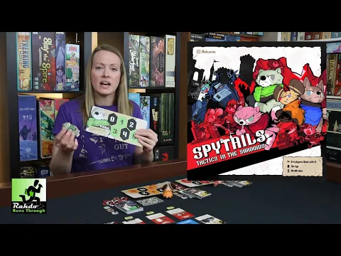 Spytails Deckbuilding meets trick-taking with the coolest player figures ever! :)