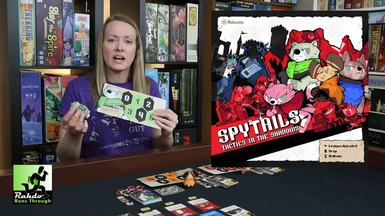Spytails Deckbuilding meets trick-taking with the coolest player figures ever! :)