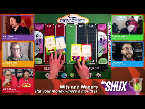 Wits & Wagers @AwSHUX2020
