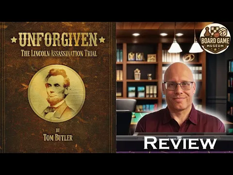 Unforgiven Lincoln Assassination Trial Board Game Review