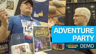 How about just a little bit of peril? Adventure Party demo at Origins 2023