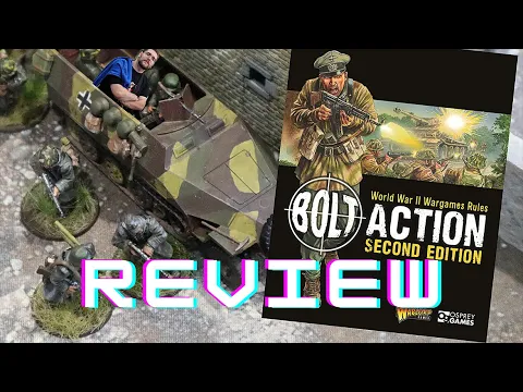 Bolt Action Review - a World War II wargame in the style of a Hollywood movie