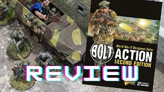 Bolt Action Review - a World War II wargame in the style of a Hollywood movie