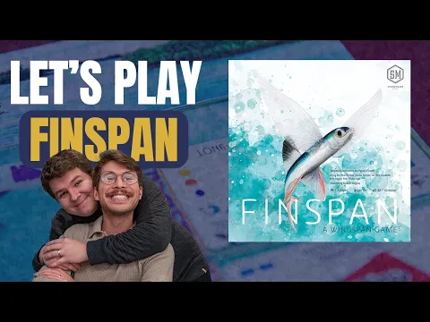 Finspan | 2 Player Full Board Game Playthrough | Birds, Dragons, and now FISH!