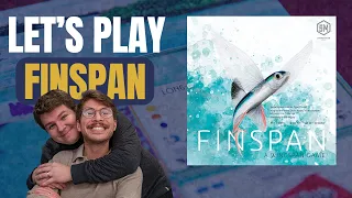 Finspan | 2 Player Full Board Game Playthrough | Birds, Dragons, and now FISH!