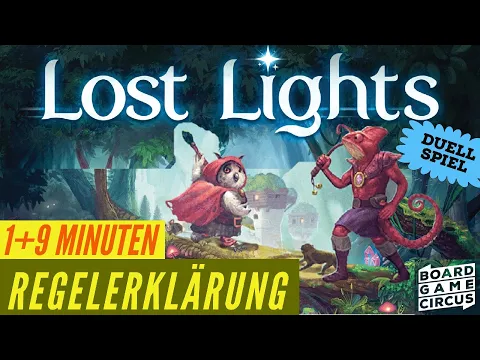 Lost Lights Regeln Anleitung Erklärung Brettspiel 2024 - Duell Spiel