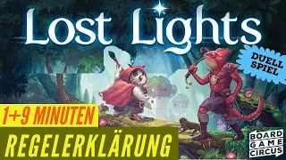 Lost Lights Regeln Anleitung Erklärung Brettspiel 2024 - Duell Spiel