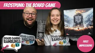 Frostpunk: The Board Game First impressions