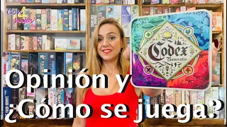 CODEX NATURALIS (Maldito Games) Opinión y ¿Como se Juega? [juego abstracto / cartas]