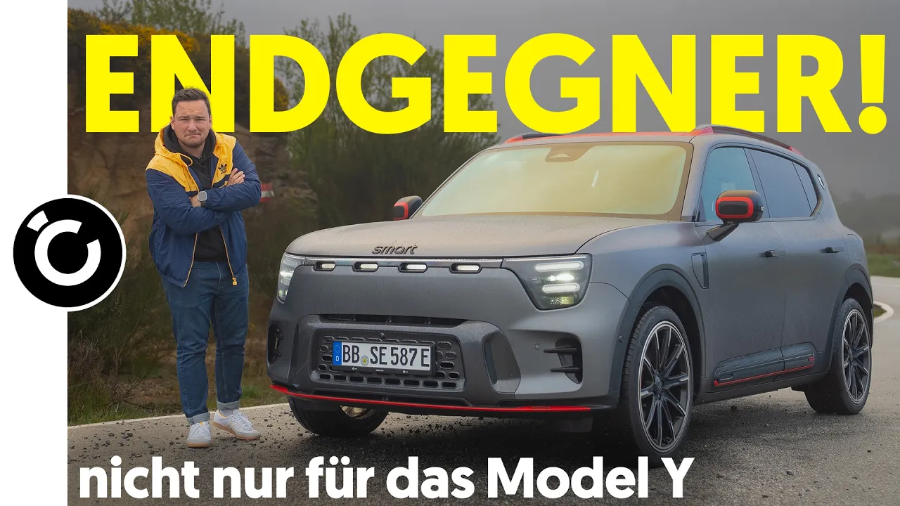 Smart #5 Fahreindruck - KEINER kann da mithalten (außer beim Kofferraum)