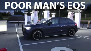Mercedes EQE SUV 350 4Matic range test