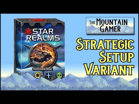 Strategic Setup Star Realms【ツ】Best Deck Building Combat Game, How To Play (variant), Space Theme