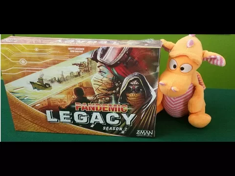 Pandemic Legacy: Season 2 - Unboxing (Spoiler free)
