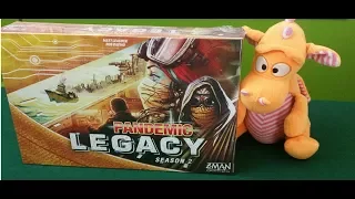 Pandemic Legacy: Season 2 - Unboxing (Spoiler free)