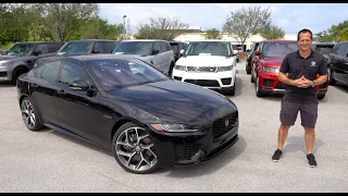 Is the 2020 Jaguar XE R-Dynamic a BETTER luxury sport sedan than an Audi A4?