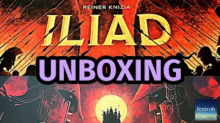 Iliad Board Game | Unboxing (No Talking)