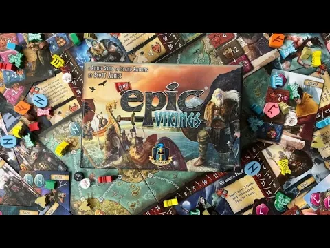 #2 TINY EPIC VIKINGS (ВІКІНГИ) - СОЛО ВАРІАНТ - UA|EN - українською.